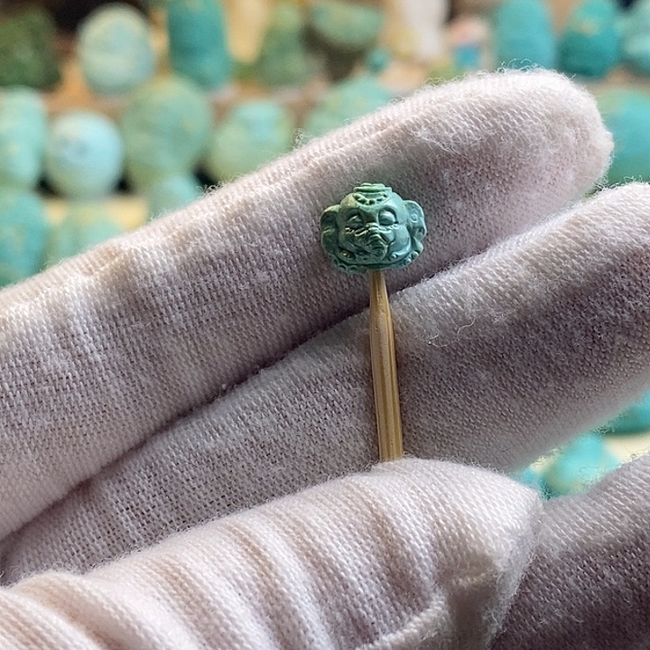 绿松石未镶嵌配饰