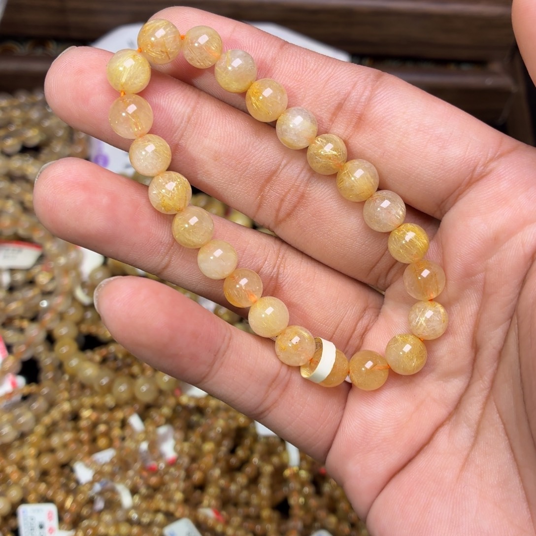 发晶手链未镶嵌卡8