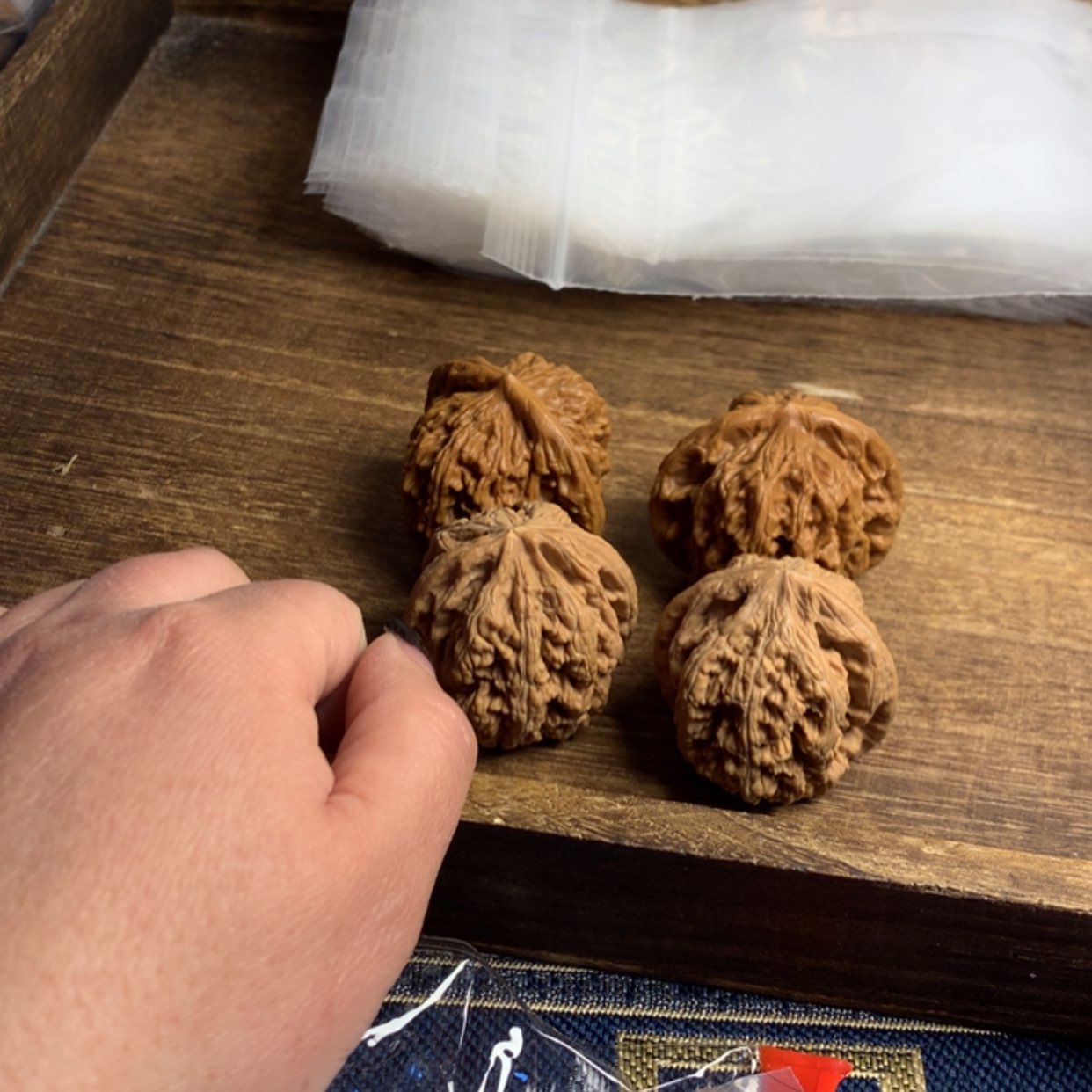 【闪购商品】文玩核桃吊坠小*呀悍高粗筋