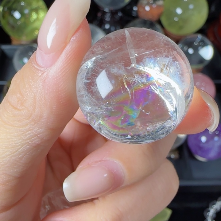 水晶天然水晶球M1未镶嵌天然