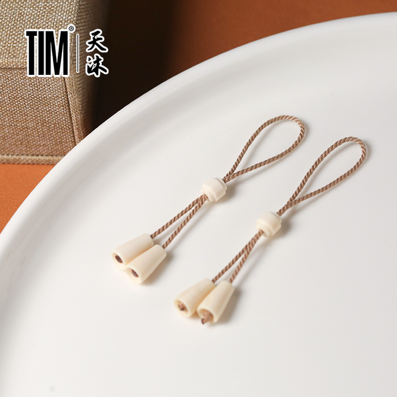  TIM猛犸象牙三色弟子珠散珠腰珠顶珠弟子珠菩提项链手串配饰