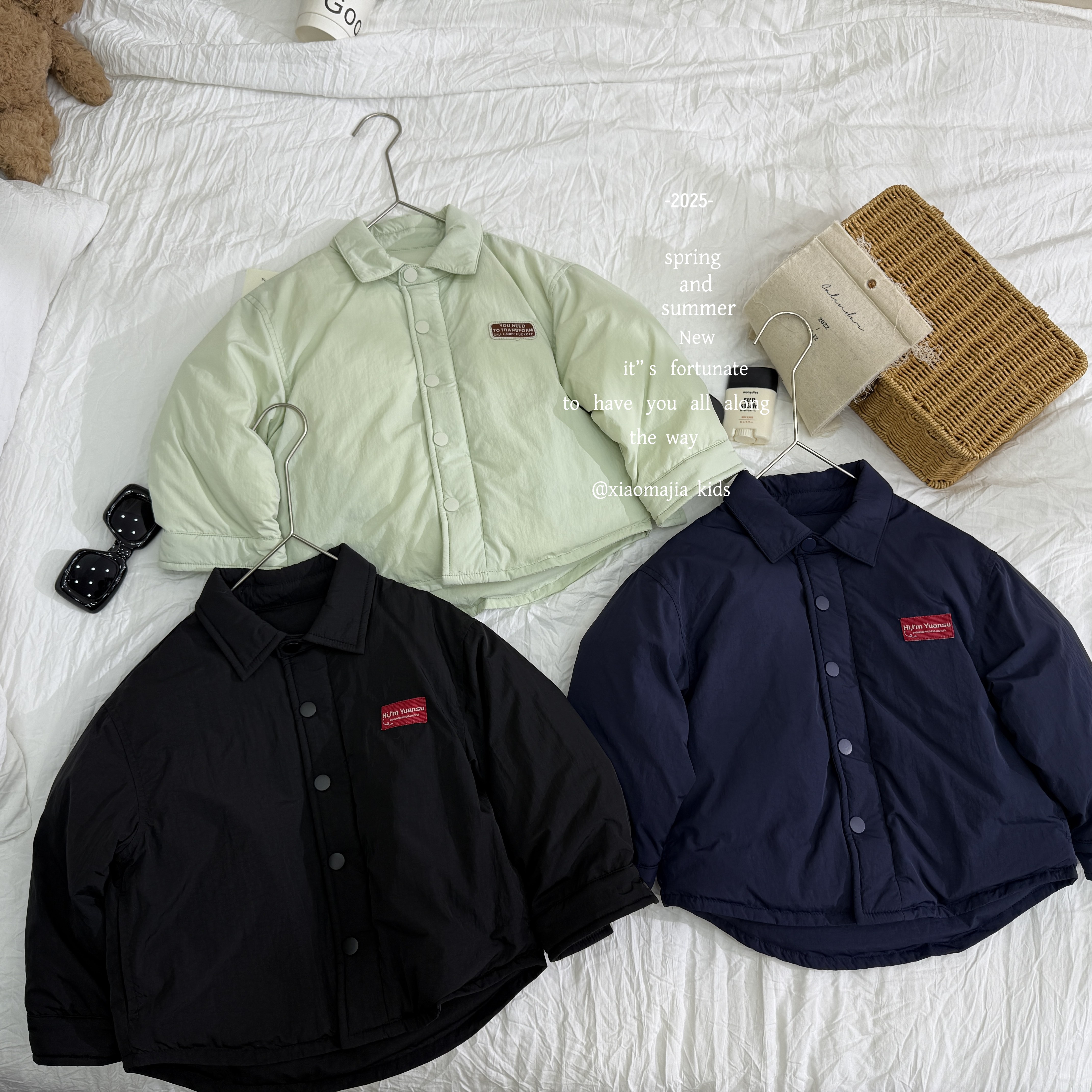 现货-儿童新国标90白鸭绒羽绒服D-6569纯色翻领羽绒外套男女童