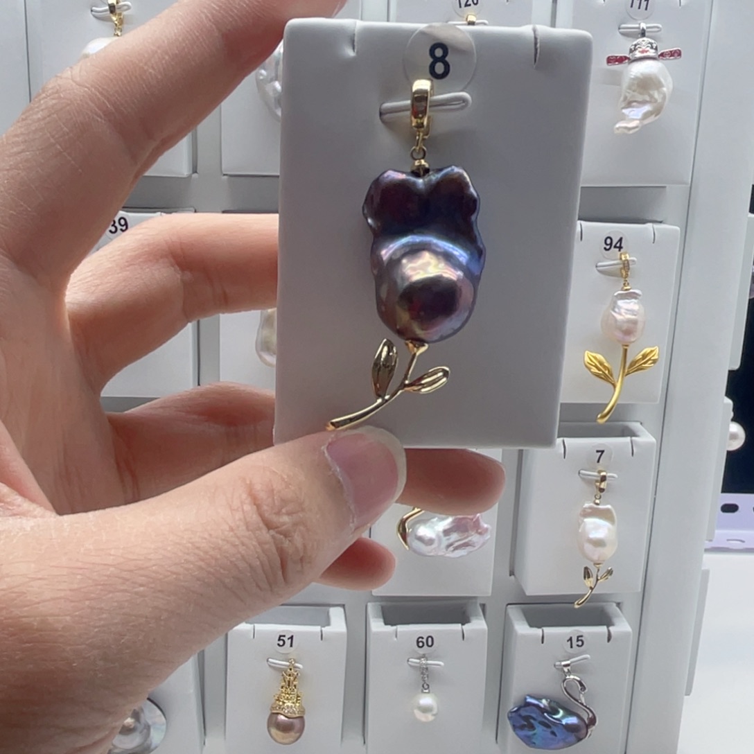 合金颈饰淡水珍珠