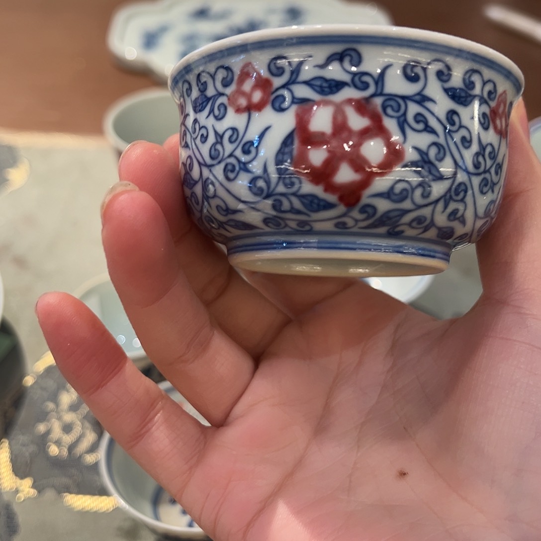 微瑕臻玉古坊釉里红