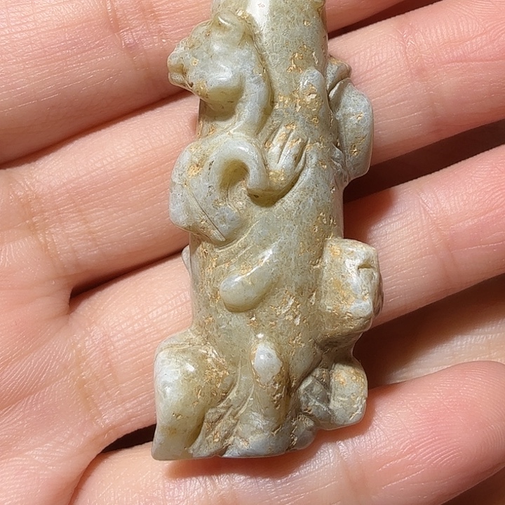 和田玉（糖玉）未镶嵌挂件