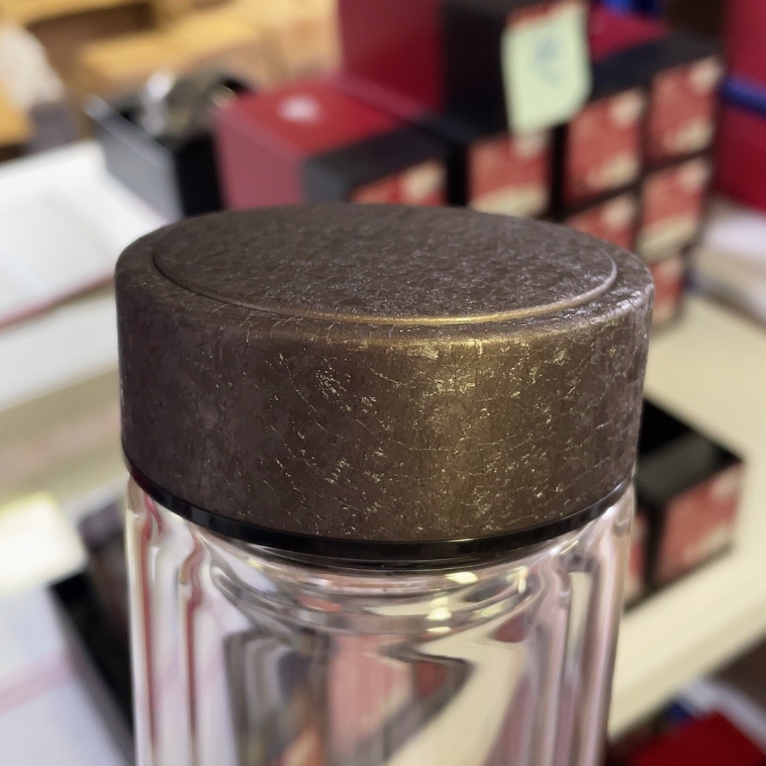 玻璃盖子款6578栗色300ml