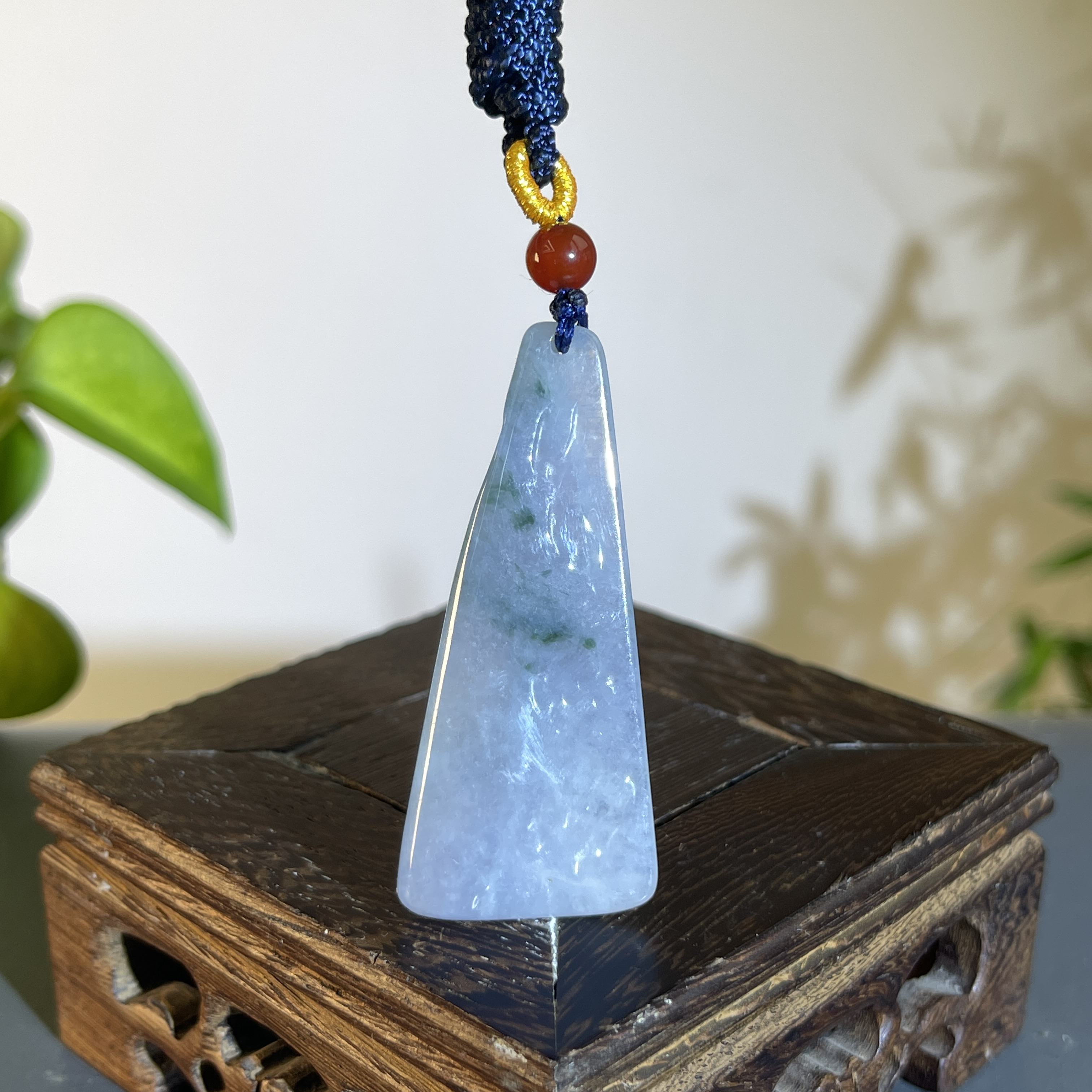 JXW28-27  精品天然翡翠A货原石吊坠