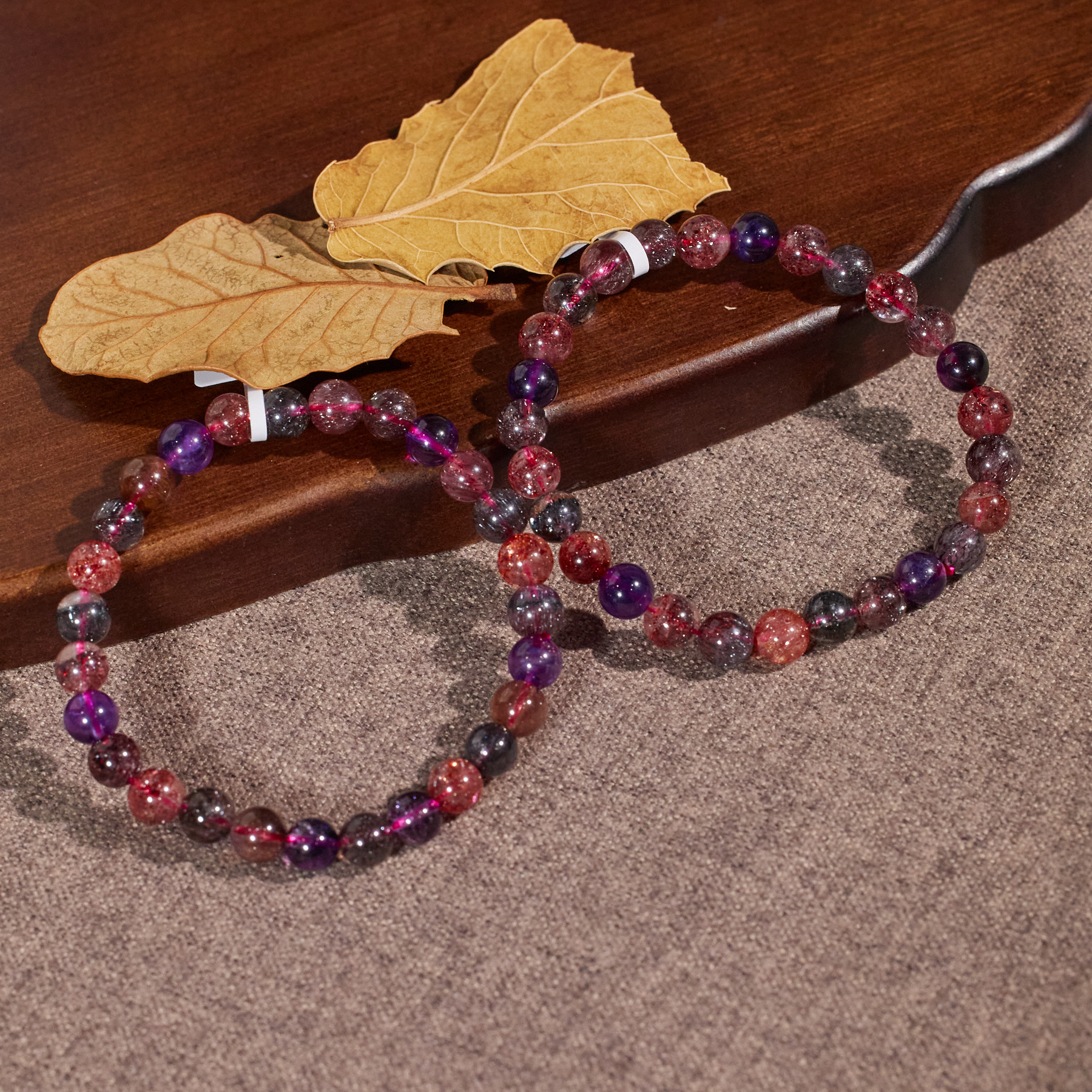 【龙虎山】超七圆珠手串（卡6-7）（多样性发其一）*W4561