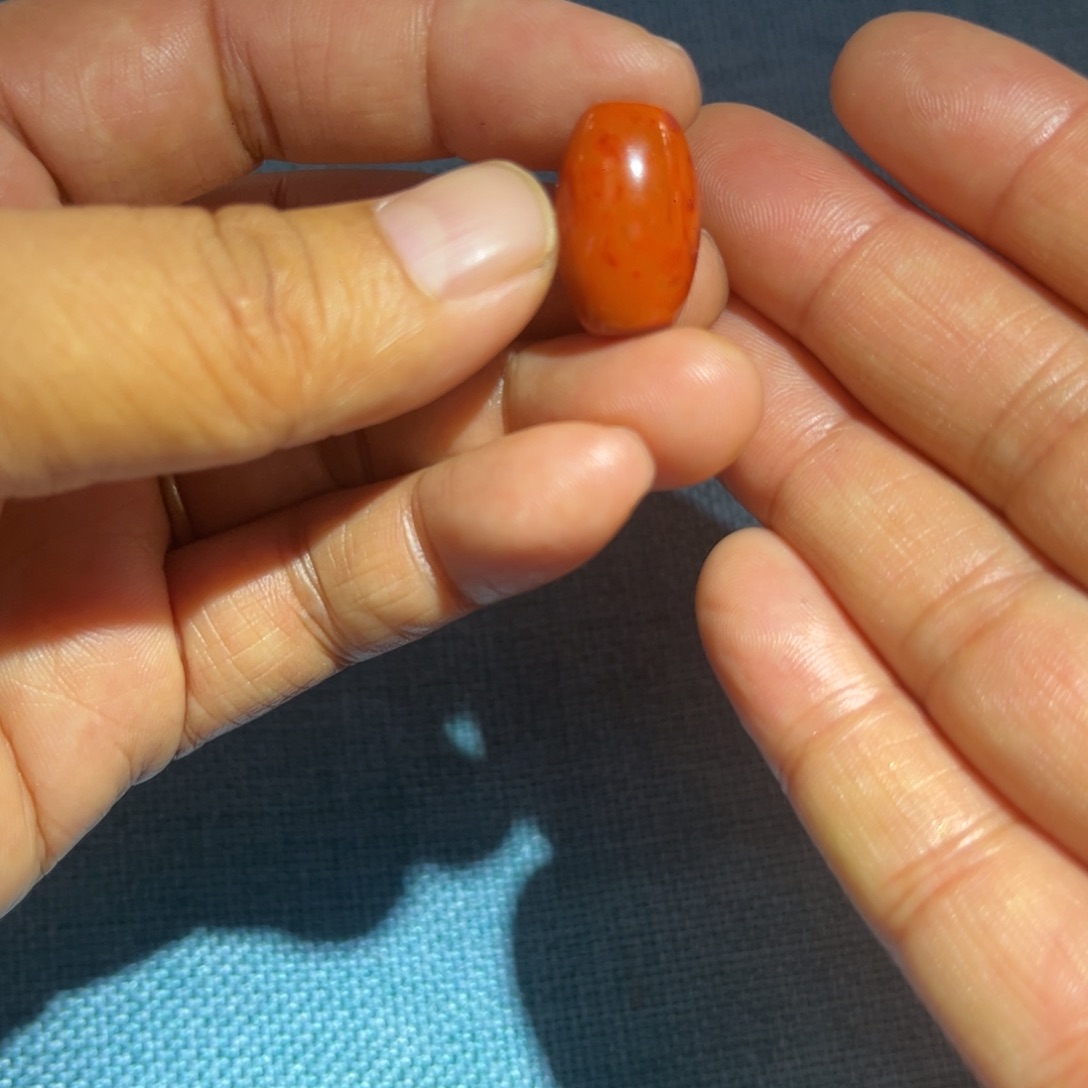 颈饰合金南红玛瑙