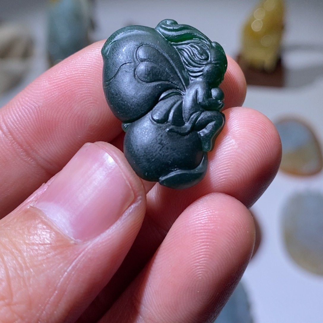 定制翡翠未镶嵌阿*呼