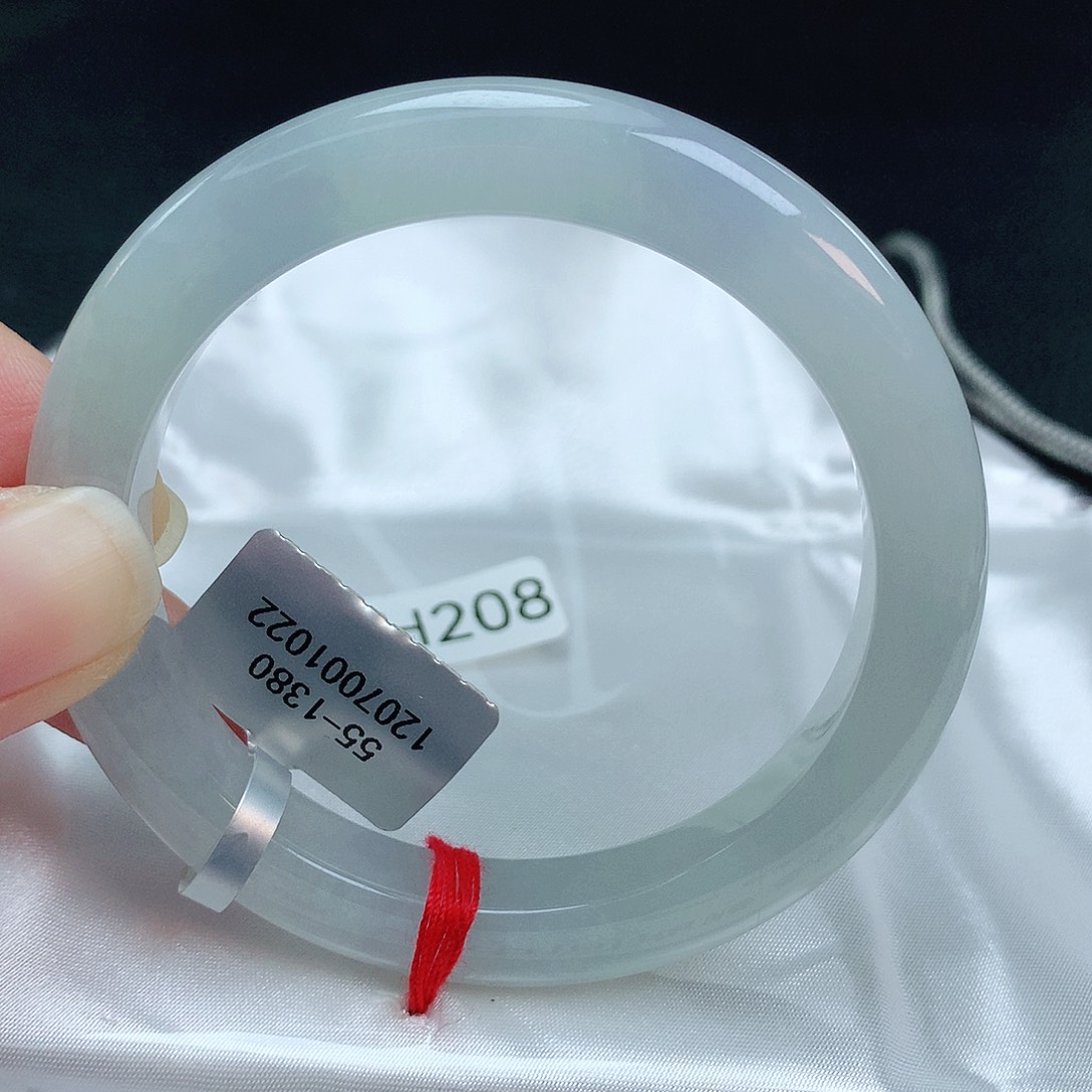 翡翠手镯未镶嵌缅甸天然A货翡翠手镯