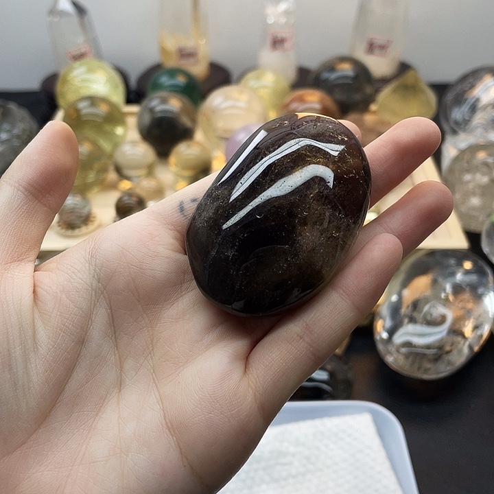 珠宝半成品未镶嵌发晶337水晶