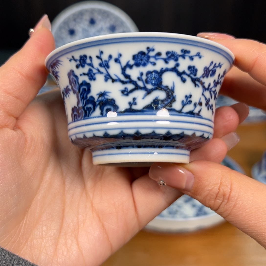 杯子景德镇胎釉翘楚刘建窑柴窑