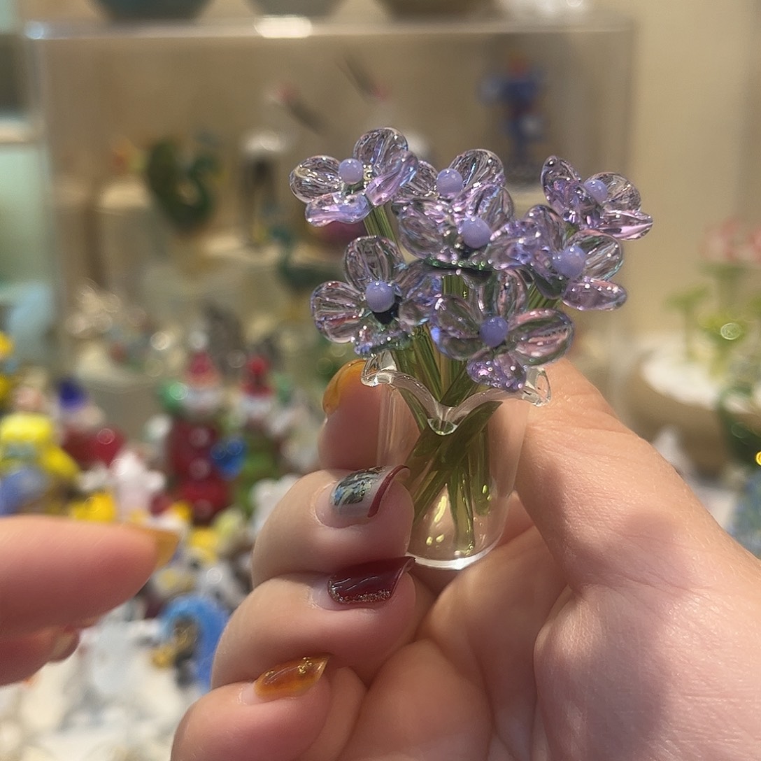 手工艺品琉璃小雏菊