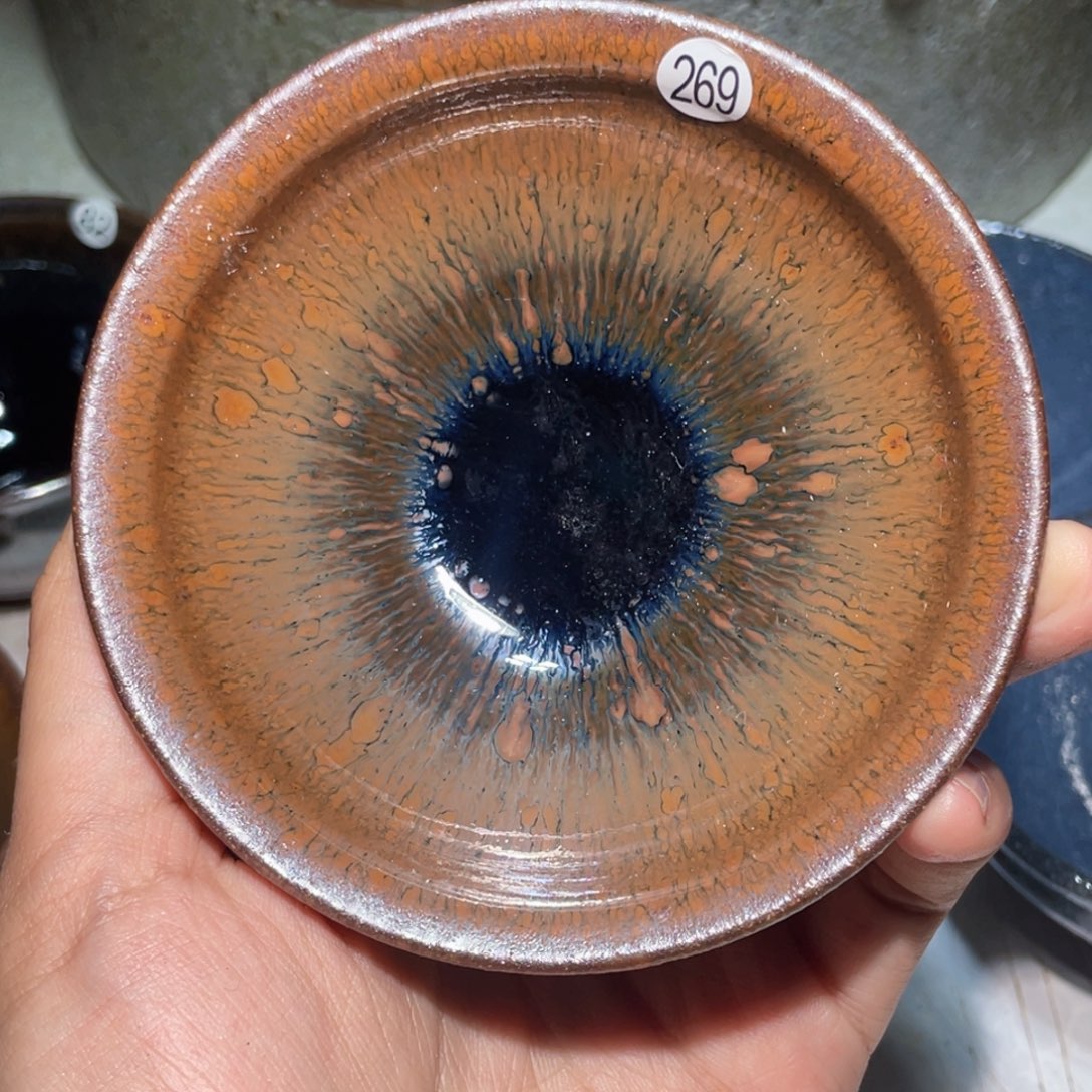 茶盏龙窑柴烧建盏269