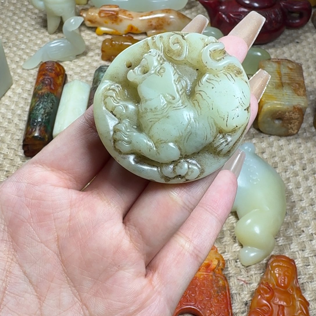 吊坠白玉菩提挂件