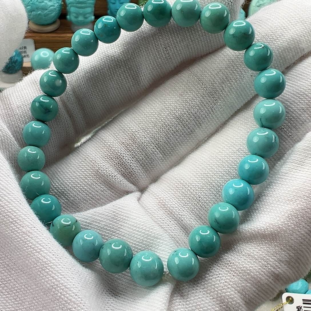 绿松石圆珠未镶嵌