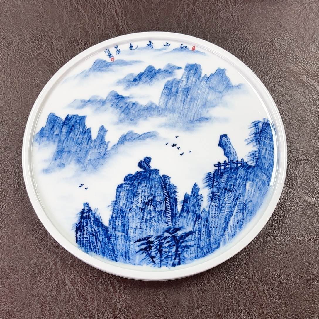 杯手绘高温瓷器瓷器