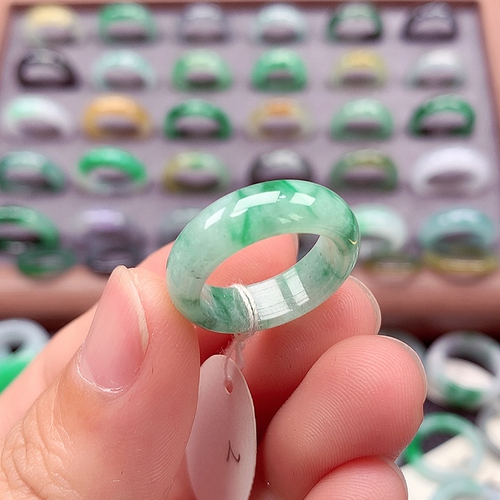 翡翠戒指未镶嵌12号