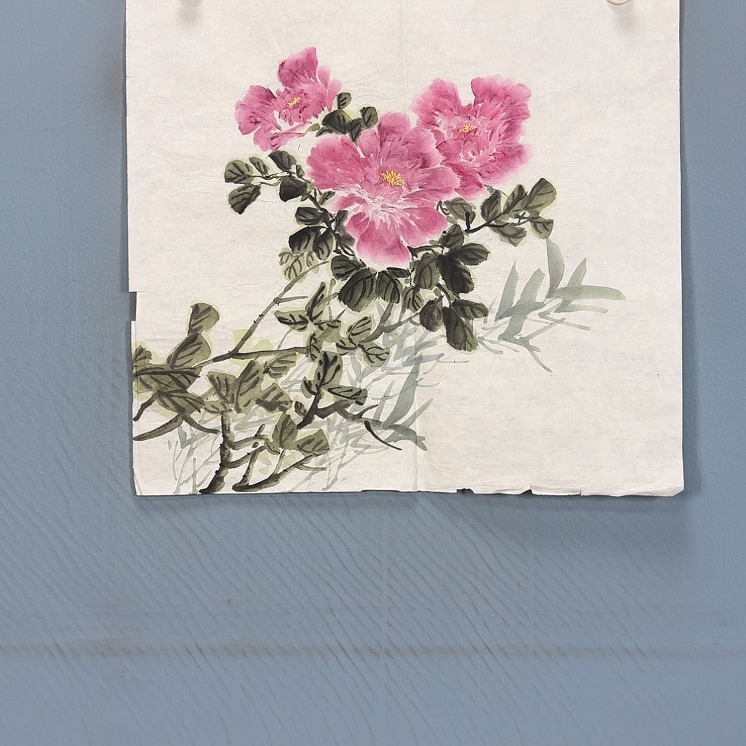 国画1250 牡丹一如您的脸颊