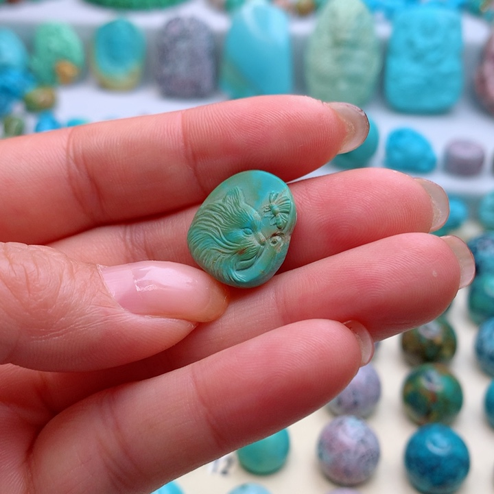 绿松石原矿未镶嵌