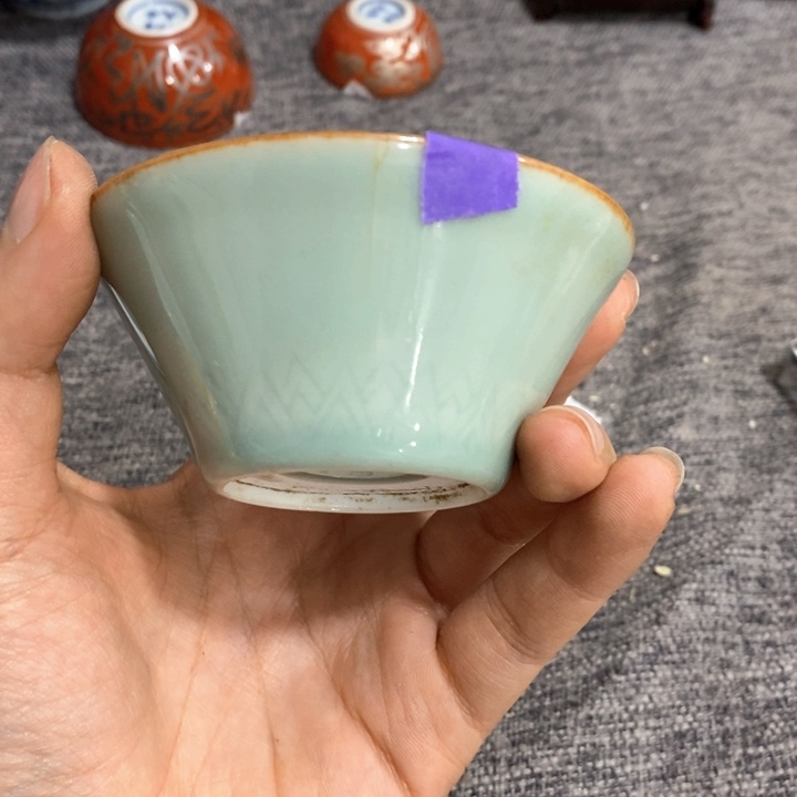 紫砂茶杯非常漂亮好看的碗