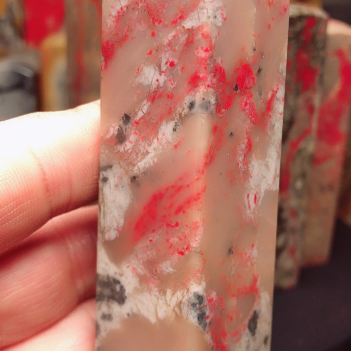 【闪购商品】昌化石印石昌化冻地鸡血石印章