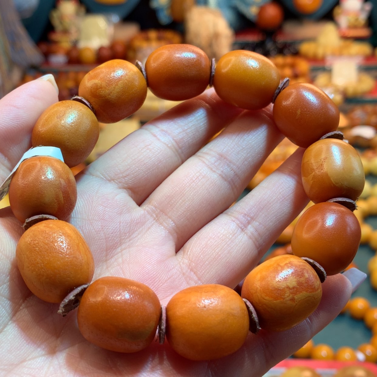 【闪购商品】蜜蜡手串未镶嵌蜜蜡手串