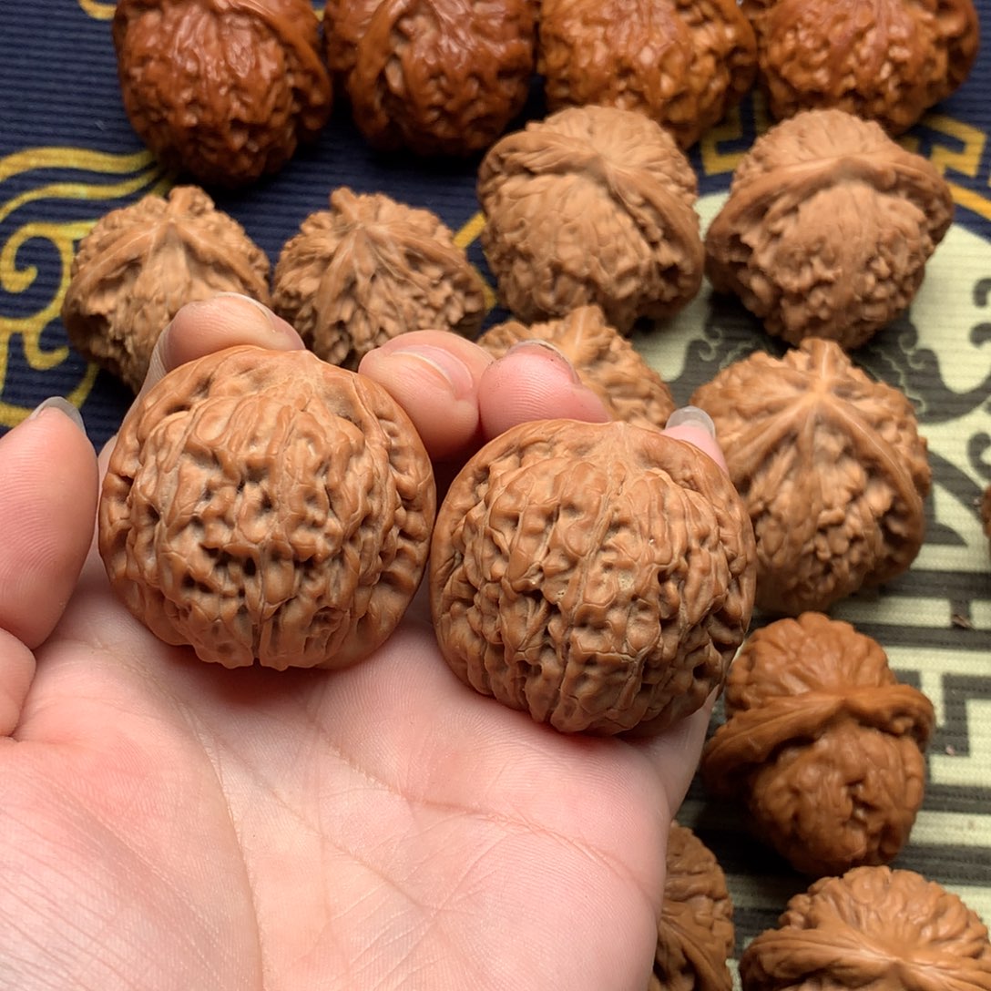 文玩核桃吊坠那*乘莲花37