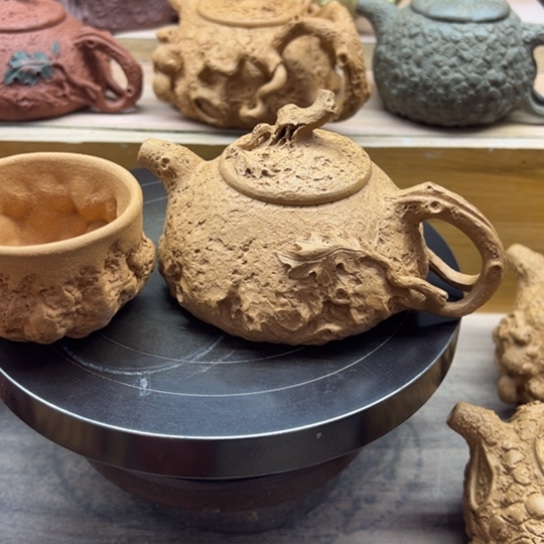 茶壶紫砂全手工制作