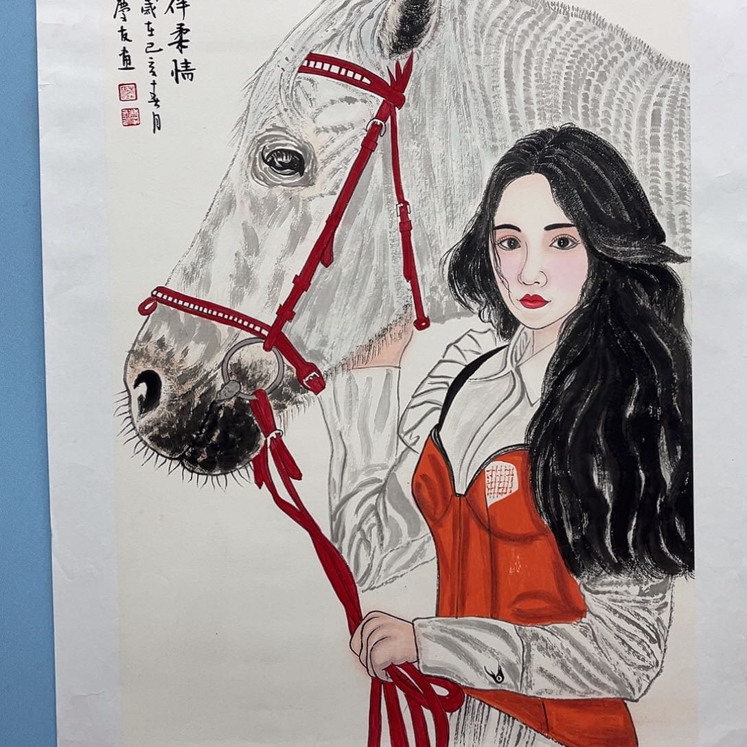 国画青衿美术馆国画作品