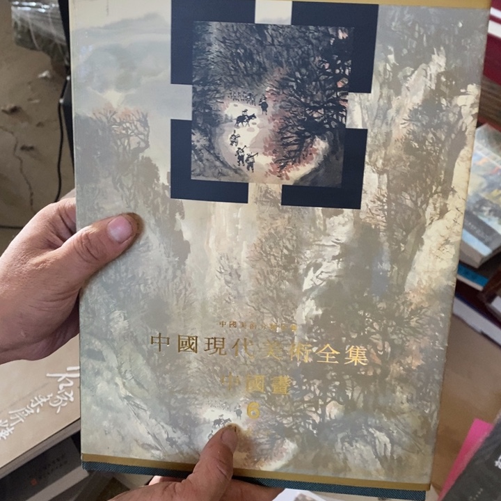 中国现代美术全集中国画