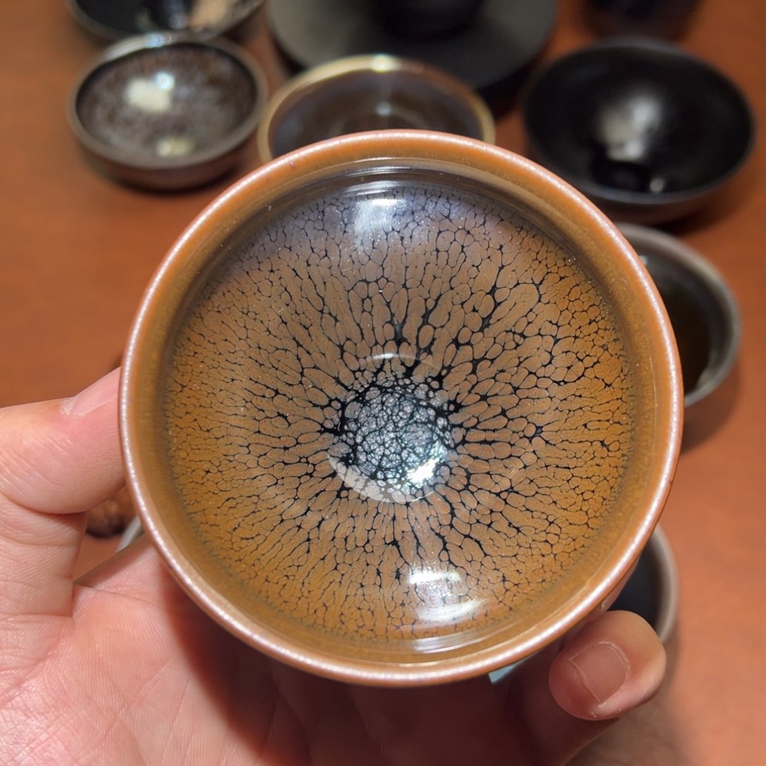 茶盏电烧主人杯建窑建盏茶盏