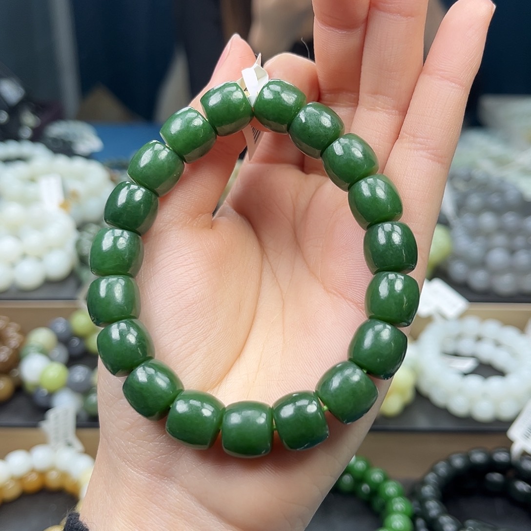 和田玉手链未镶嵌