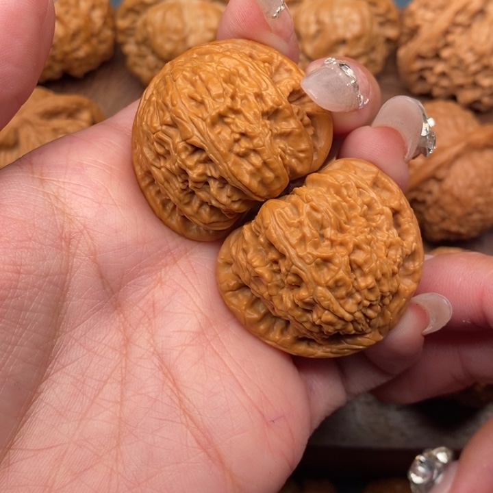 文玩核桃把件吴**.白狮子37