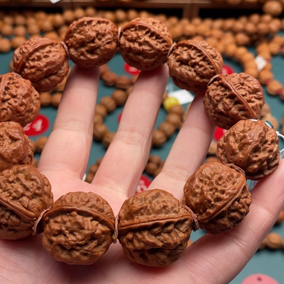 文玩核桃手串23尺寸龙脊