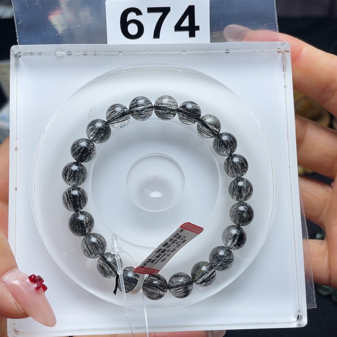 水晶手串674。未镶嵌偷**乐