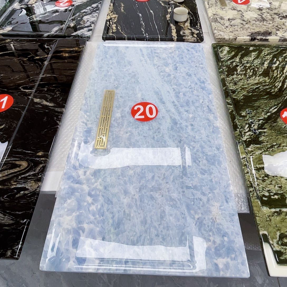 大理石蓝水晶40*80