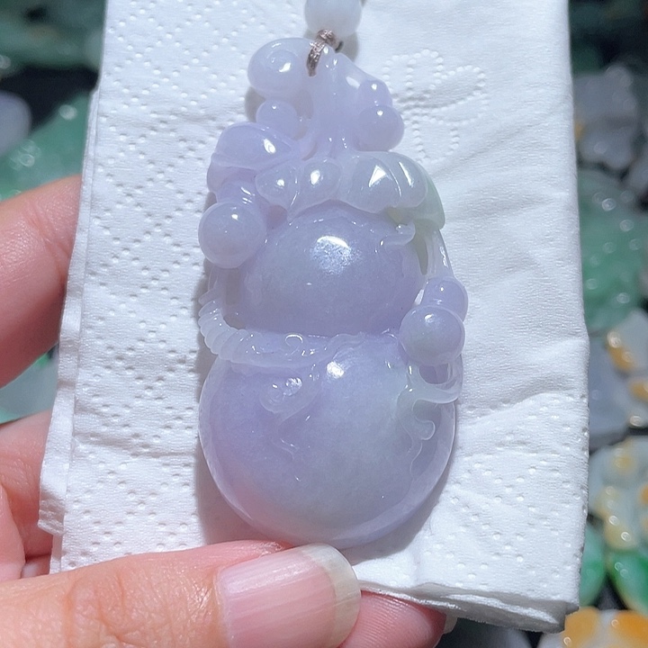颈饰未镶嵌翡翠天