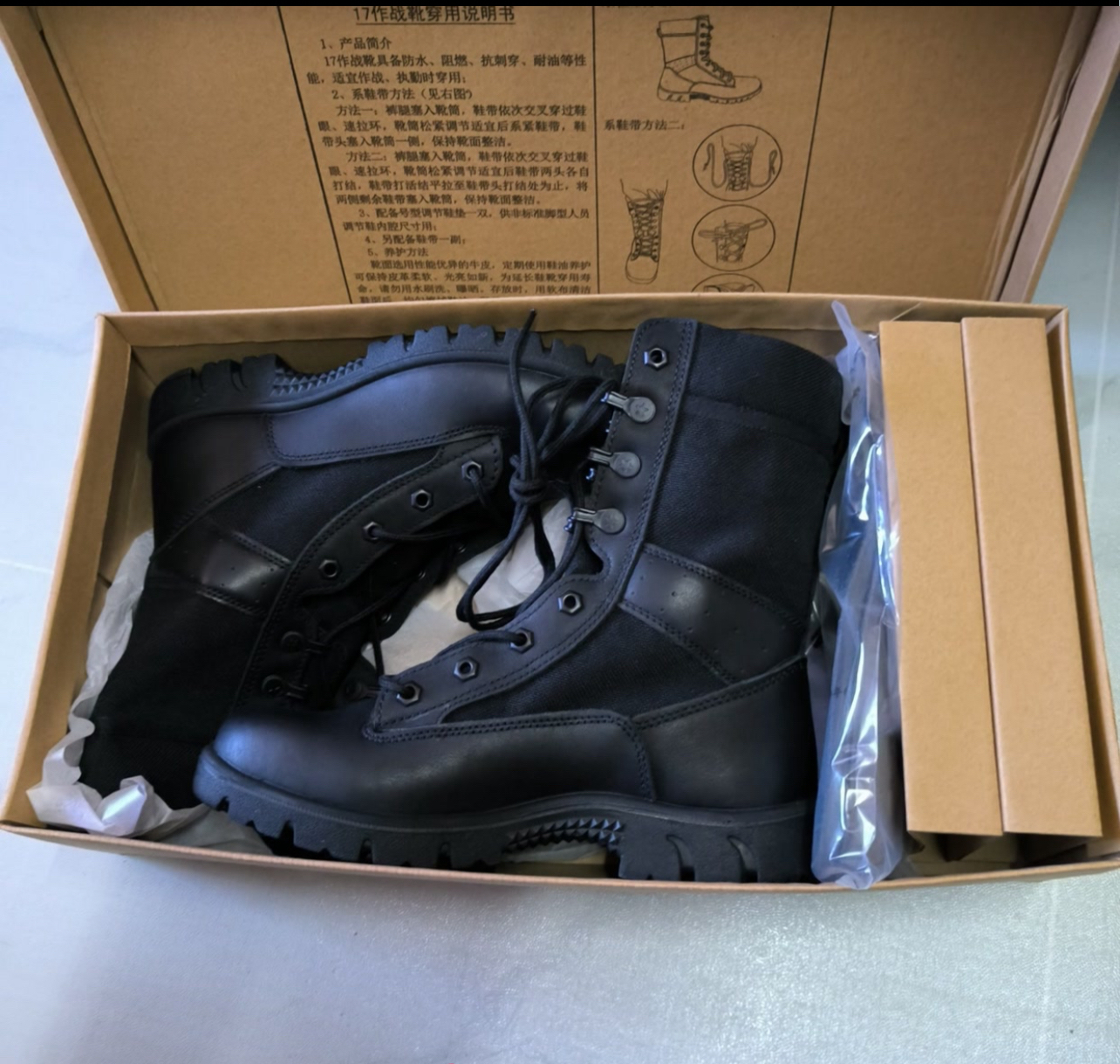 018高腰纯牛皮皮靴