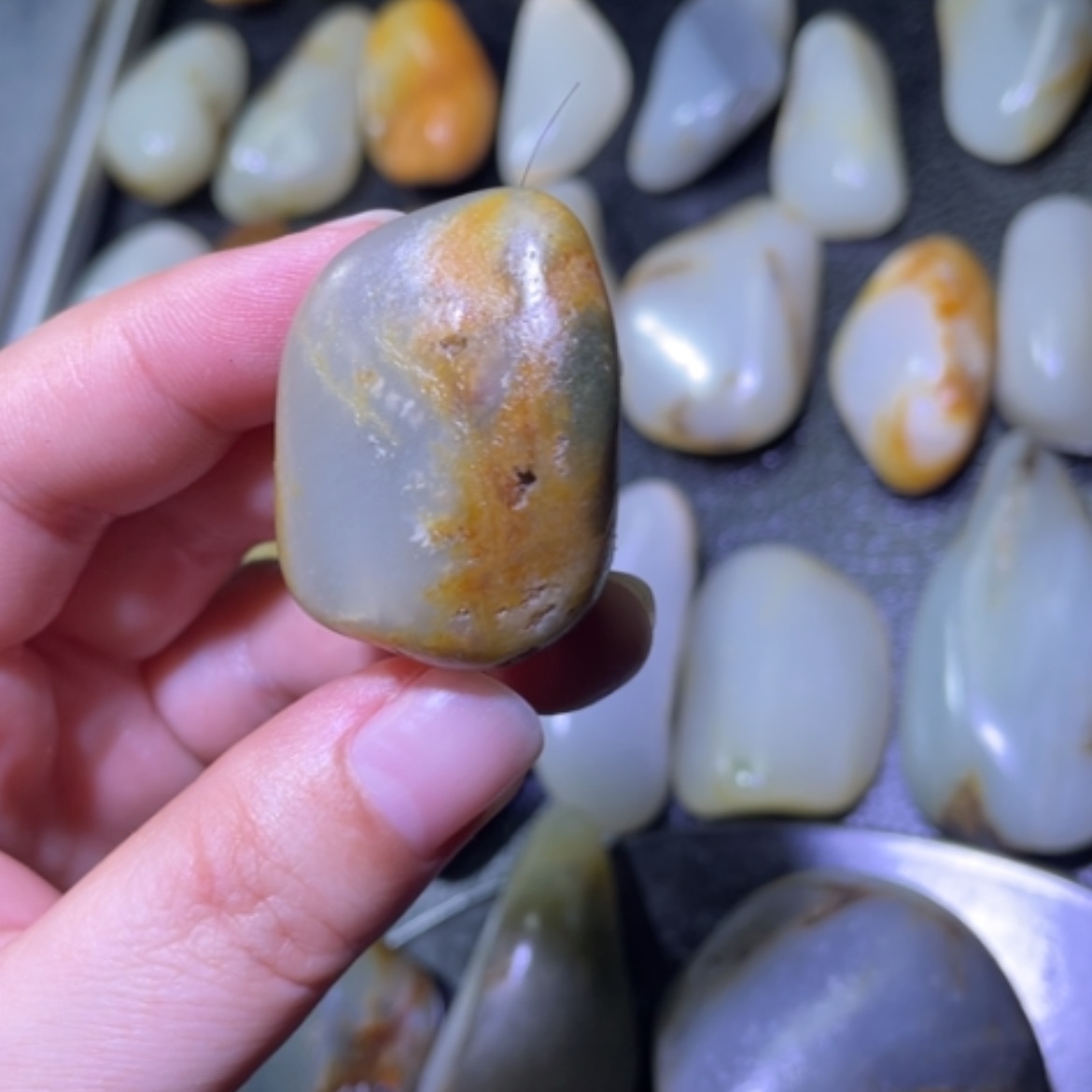 【闪购商品】颈饰未镶嵌和田玉城**事
