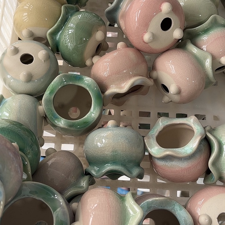 红陶发6个，非完美，介意慎拍。