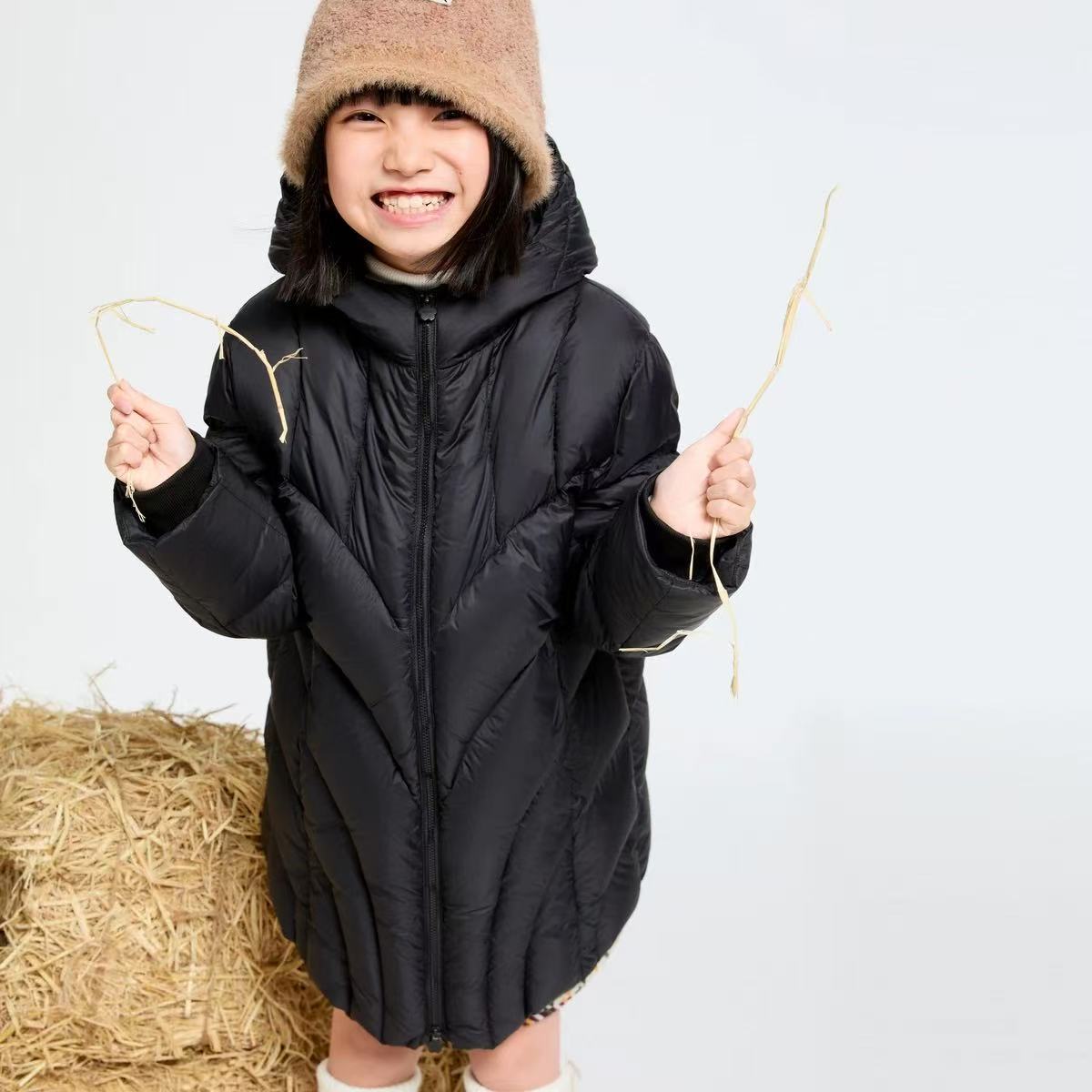 512101 韩版男童女童休闲舒适百搭秋冬保暖羽绒服