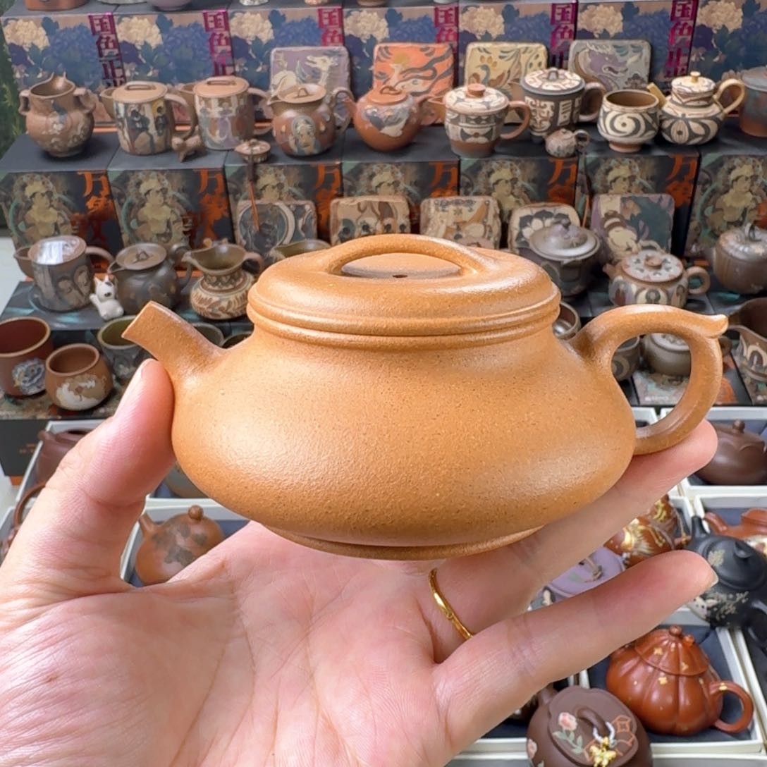 茶壶紫砂150cc原矿精工半手