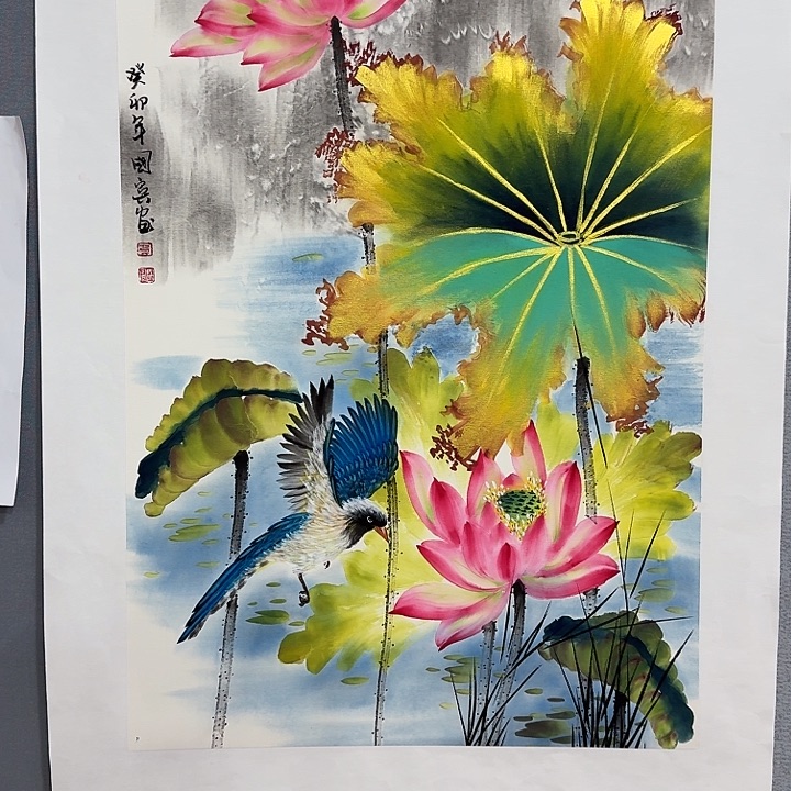 国画莫国宾国画作品