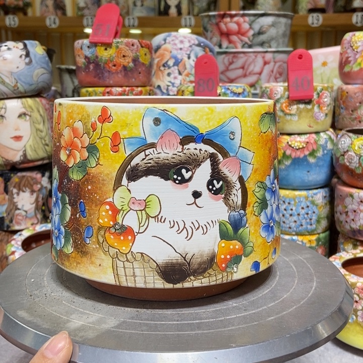 景德镇艺术手绘作品