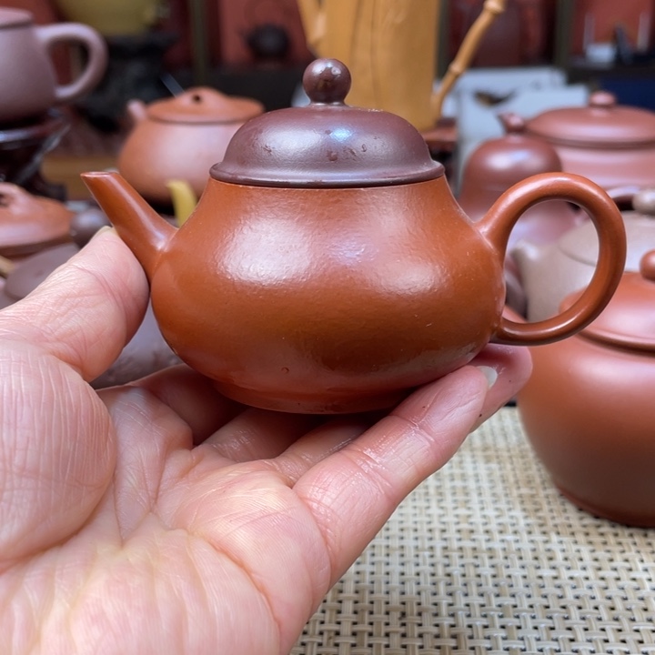 紫砂茶壶实****面微瑕不退不换