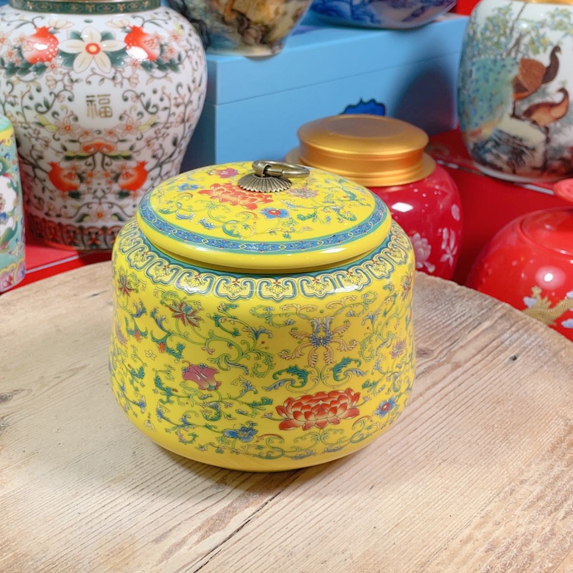 【闪购商品】罐陶瓷茶叶罐密封罐