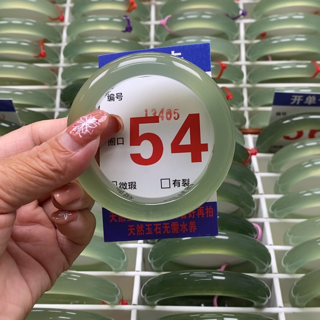 蛇纹石玉未镶嵌手镯懂**人好