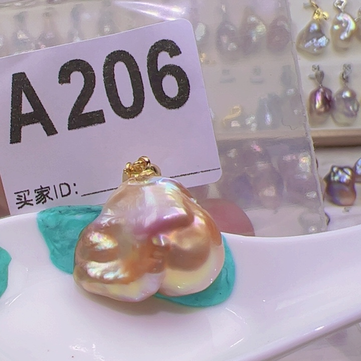 淡水珍珠颈饰合金